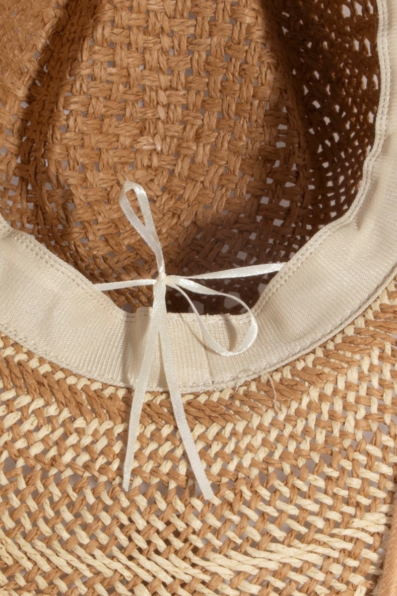 Western Straw Braid Sun Cowboy Hat