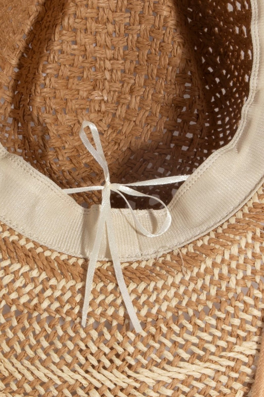 Western Straw Braid Sun Cowboy Hat