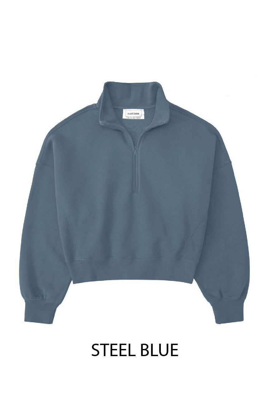 REFLEX PULLOVER- QUARTER ZIP
