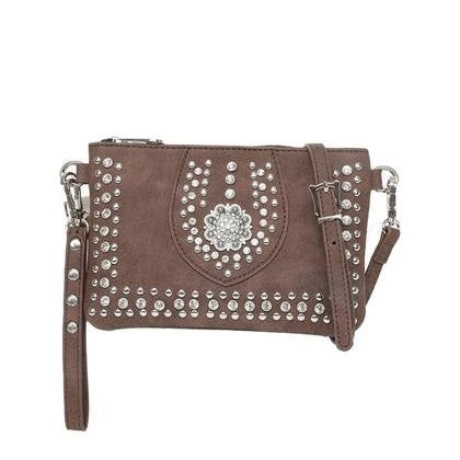 Montana West Bling Concho Crossbody Bag