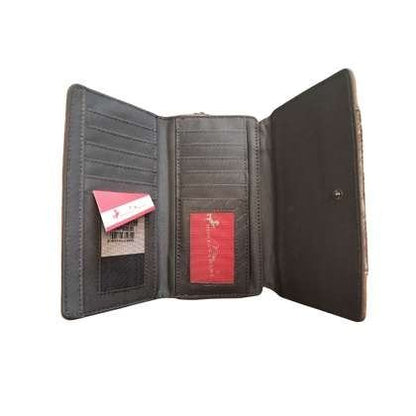 Montana West Hair-on Western Wallet