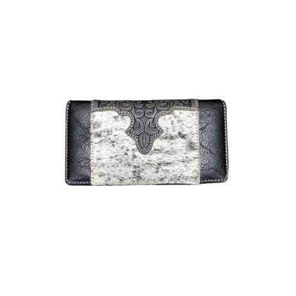 Montana West Hair-on Western Wallet