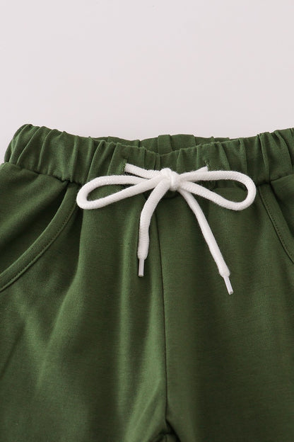 Camouflage Print Pants Set