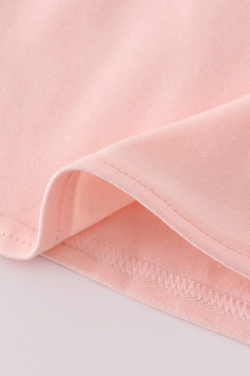 Pumpkin Embroidered Dress