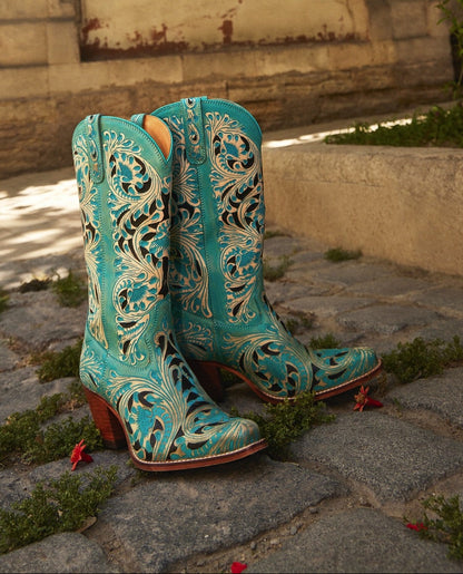 Myra- Kasiopeah Hand-tooled Boots