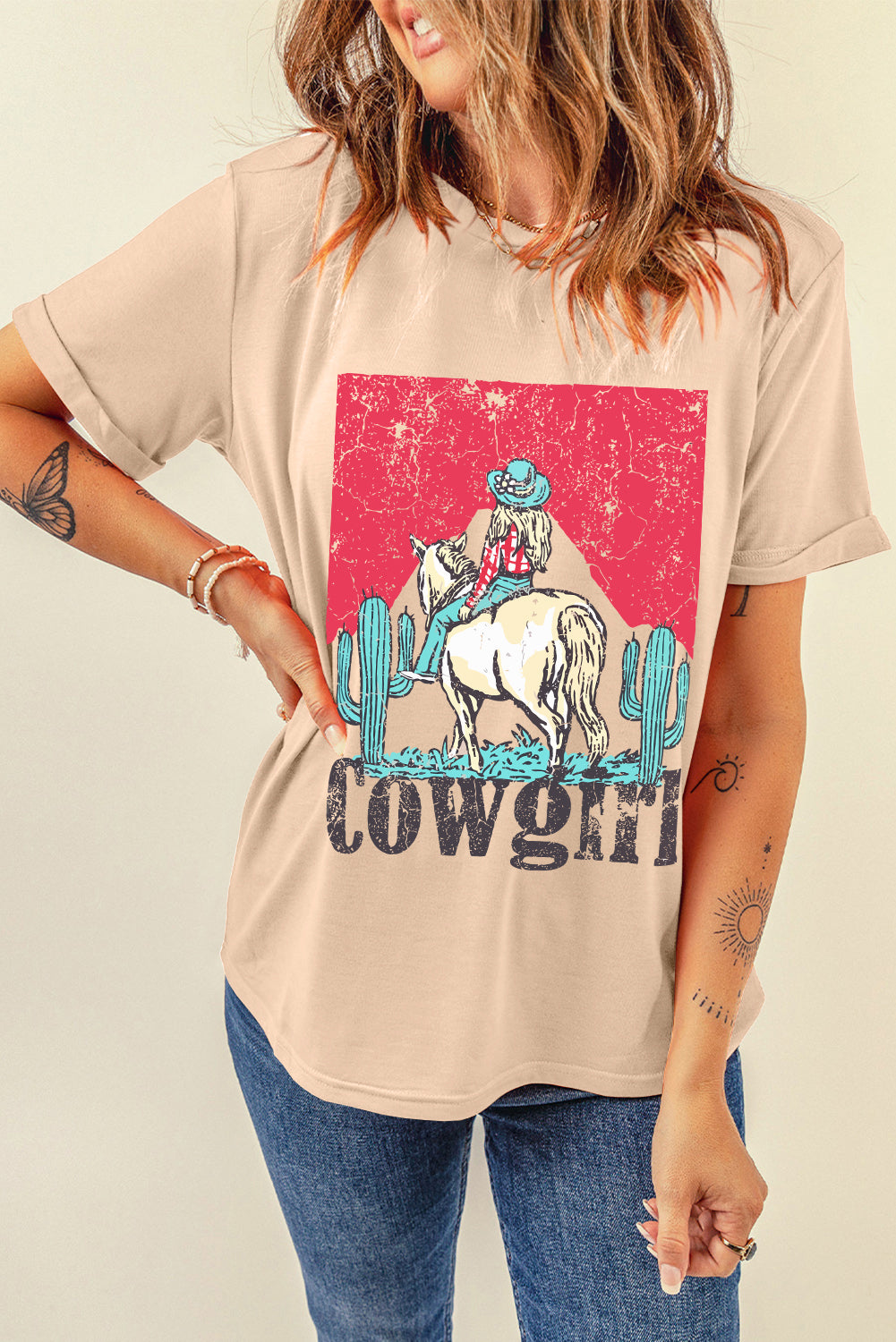 Cowgirl Rodeo Graphic T-Shirt