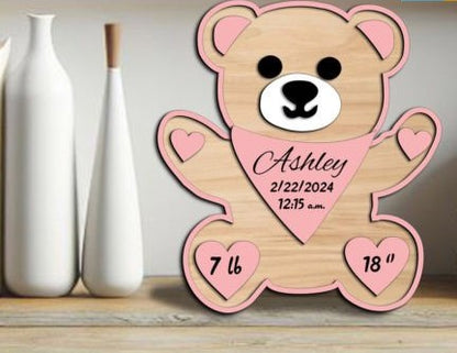 Birth Announcement Signs- Adorable Animals