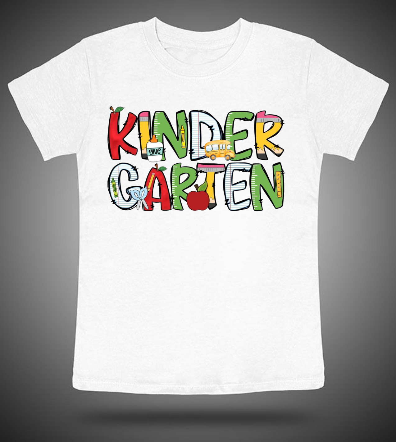 Kindergarten- Apple Bus and Glue