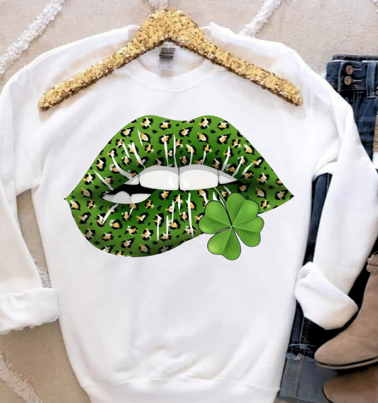 St. Patrick's Day Lips