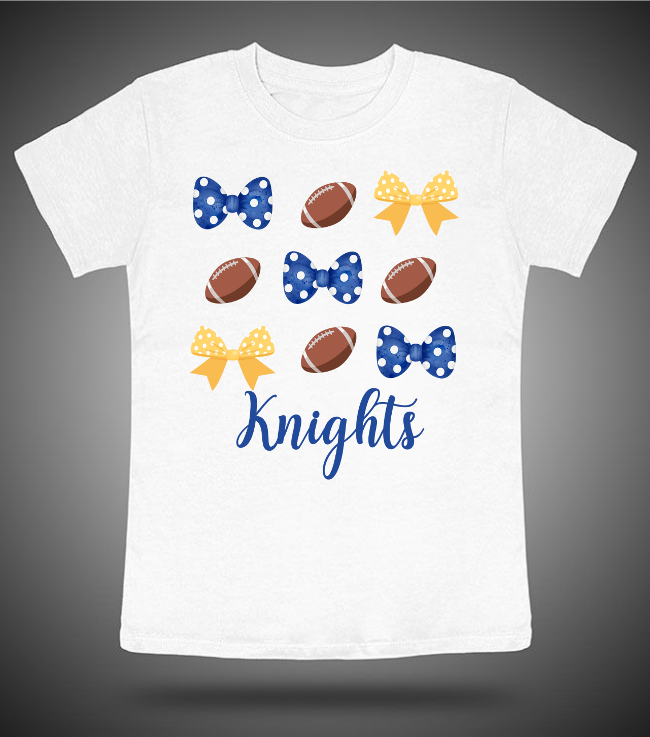 Knights Footballs and Bows