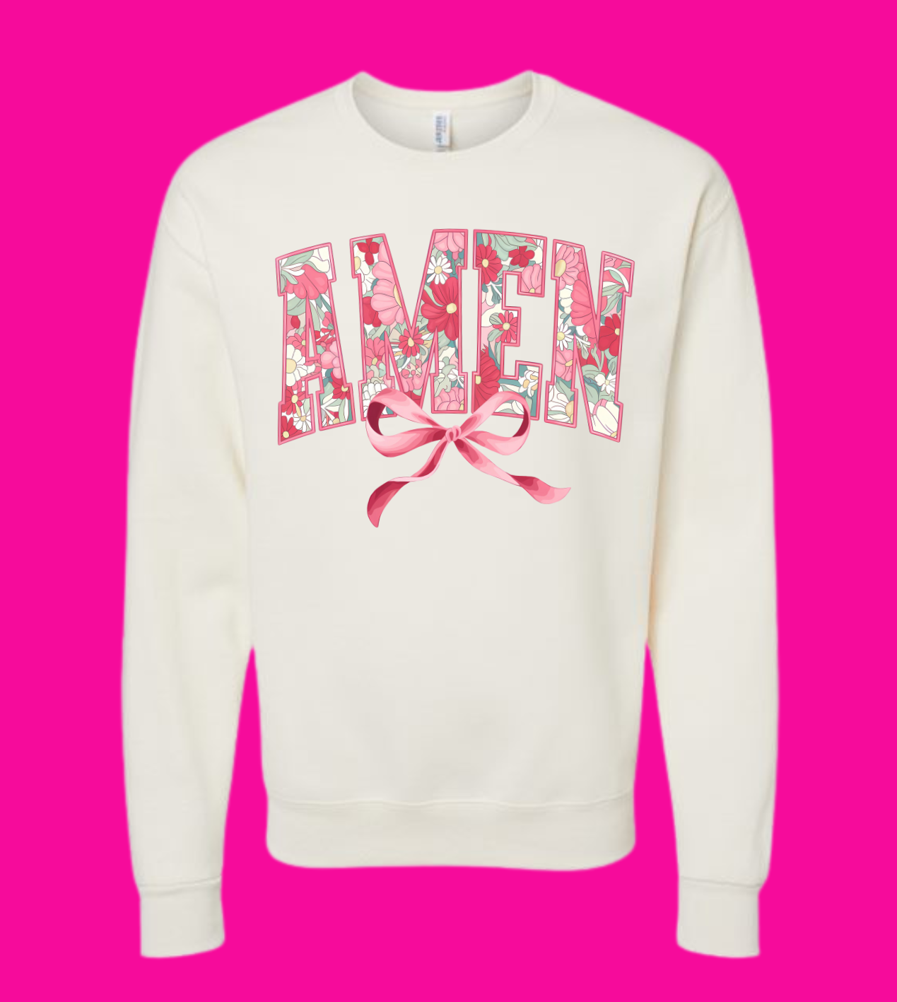 Amen With Pink Ribbon