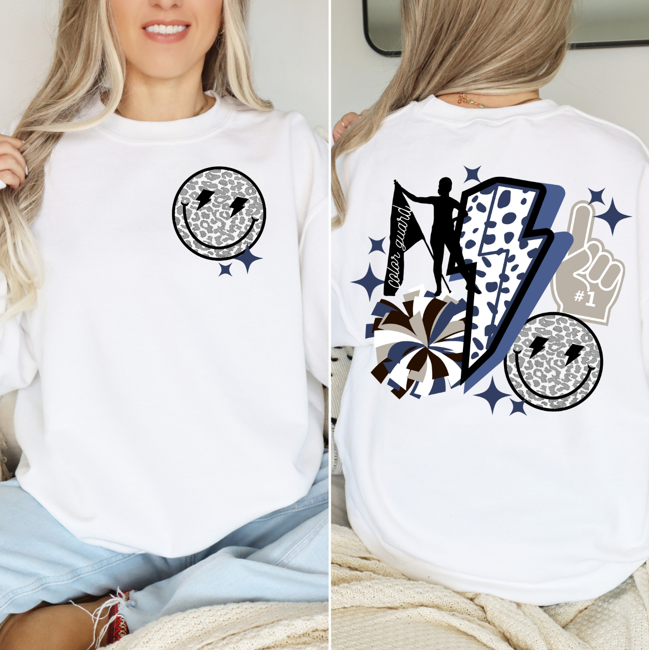 Color Guard T-shirt with vibrant graphics and comfortable fit for standout performance.