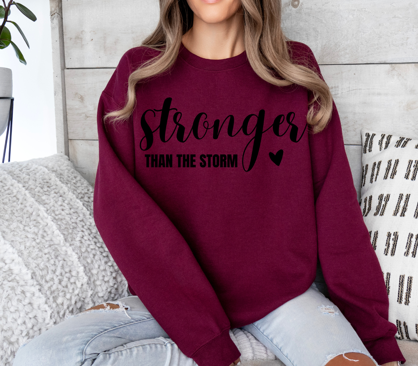 Strong Enough to Survive The Storm sweatshirt.