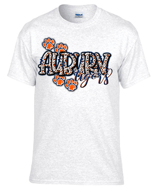 Auburn Tigers T-shirt with bold design and team spirit.